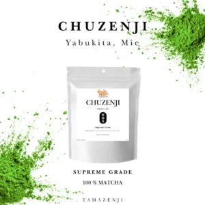 CHUZENJI มัทฉะ 100% เกรด Supreme จากเมือง Mie 40 กรัม