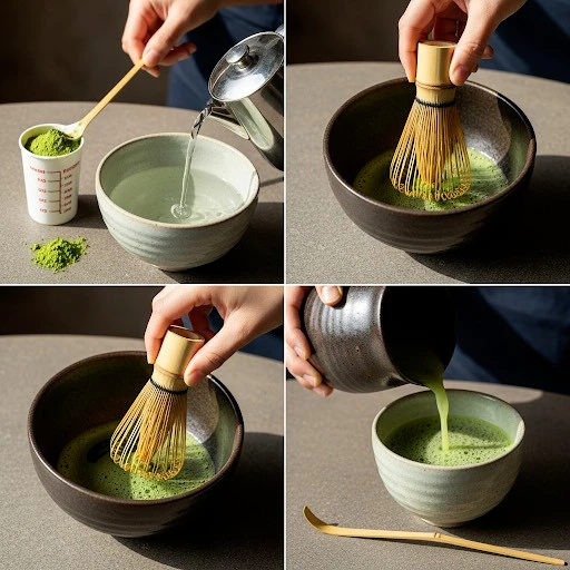 SHINKYO มัทฉะ 100% เกรด Premium จากเมือง Kyoto 40 กรัม - Image 5